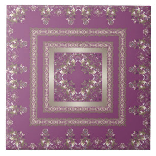 Arabic antique decorative east ornamental baroque tile