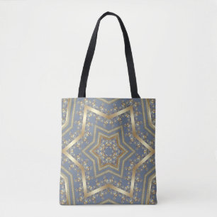 Arabic antique decorative east ornamental baroque tote bag
