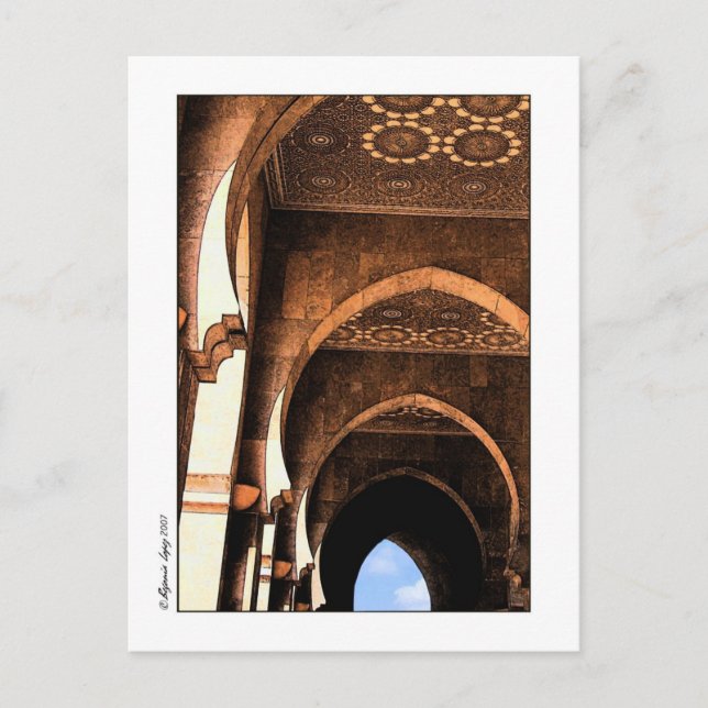 Arabic Architecture Postcard (Front)