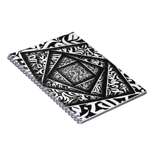 arabic Calligraphy 3d Notebook (Right Side)