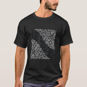 Arabic calligraphy black and white T-Shirt