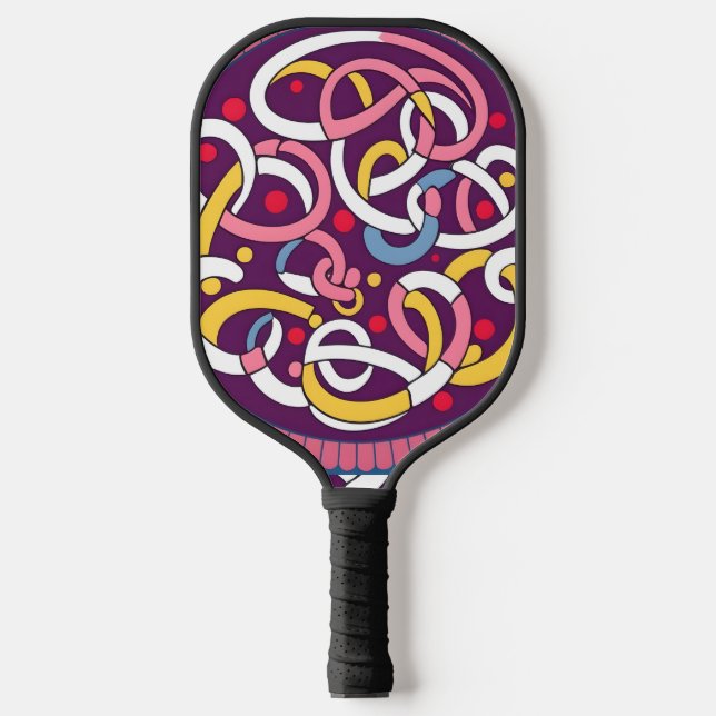 Arabic calligraphy.  pickleball paddle (Front)