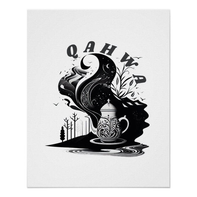 Arabic Coffee Poster (Front)