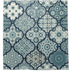 Arabic decorative azulejos tiles patchwork islamic