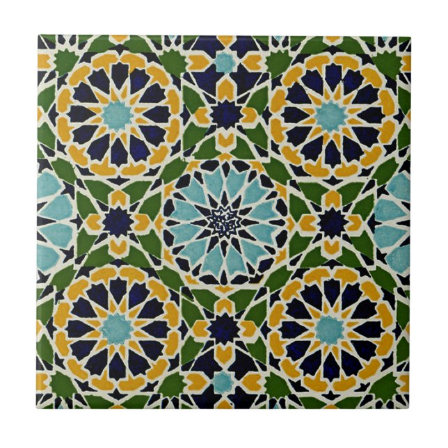 Arabic Design #10 at Emporio Moffa Tile (Front)