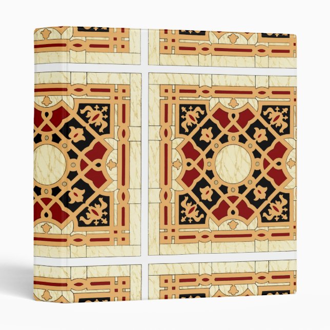 Arabic Design #9 at Emporio Moffa Binder (Front/Spine)