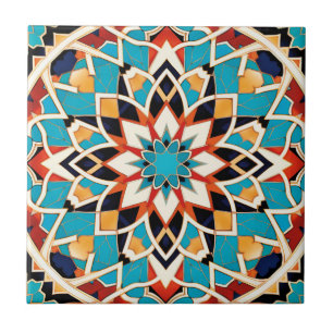 Arabic design styled themed tile