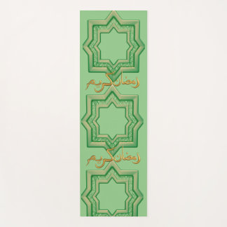 arabic design yoga mat