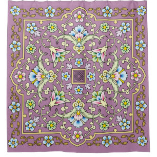 Arabic Floral Frame. Traditional Islamic Design. M