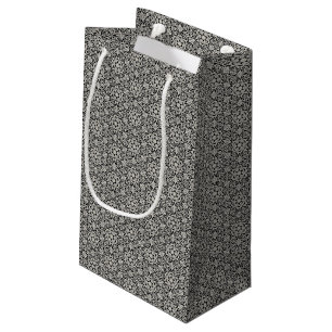 Arabic floral pattern small gift bag