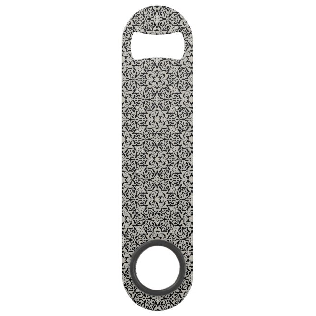 Arabic floral pattern speed bottle opener (Front)