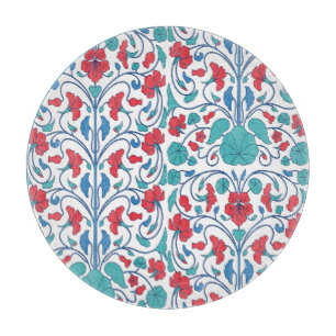 Arabic floral seamless vintage pattern. cutting board