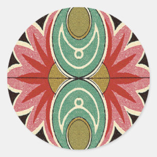 Arabic Floral Sticker