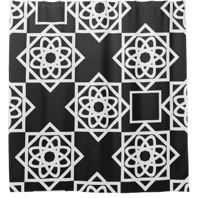 Arabic geometric pattern. Art decor. Islam. Flower (Front)