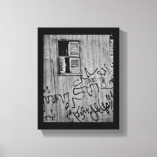 Arabic Grafitti Canvas Print
