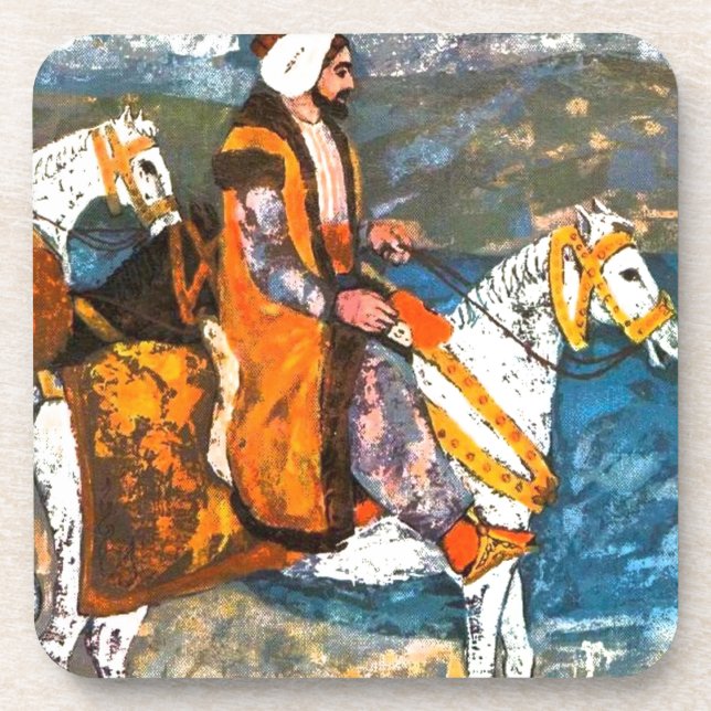 Arabic Horseman Coaster (Front)
