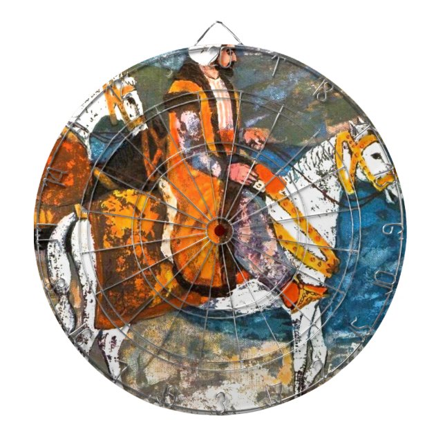 Arabic Horseman Dartboard (Front)