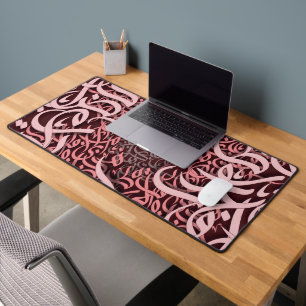  arabic letters rose  desk mat