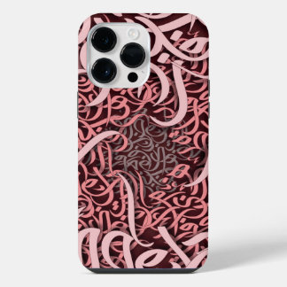 arabic letters rose iPhone 14 pro max case