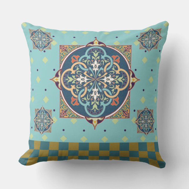Arabic Pattern - Pillow (Front)