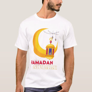 Arabic Ramadan Kareem-Ramadan Mubark 2021 tee 