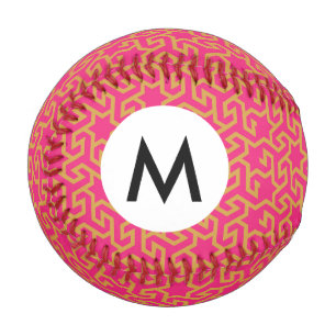 Arabic Star Shaped Pattern Baseball