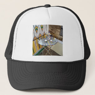 Arabic  tea trucker hat
