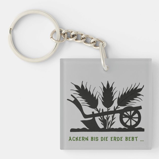 arable until the earth keychain (Front)