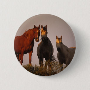 Arabs at Sunset 2 Inch Round Button