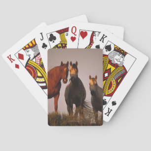 Arabs at Sunset Playing Cards