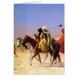 Arabs Crossing the Desert by Jean-Leon Gerome