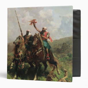 Arabs with a Falcon Binder