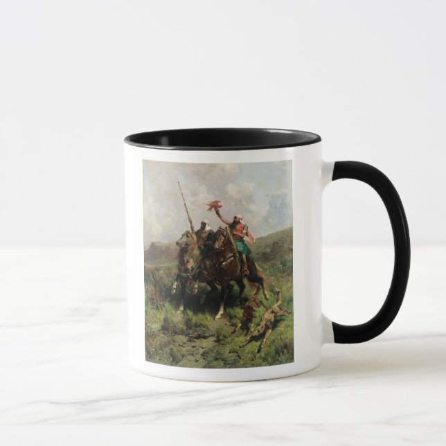 Arabs with a Falcon Mug (Right)
