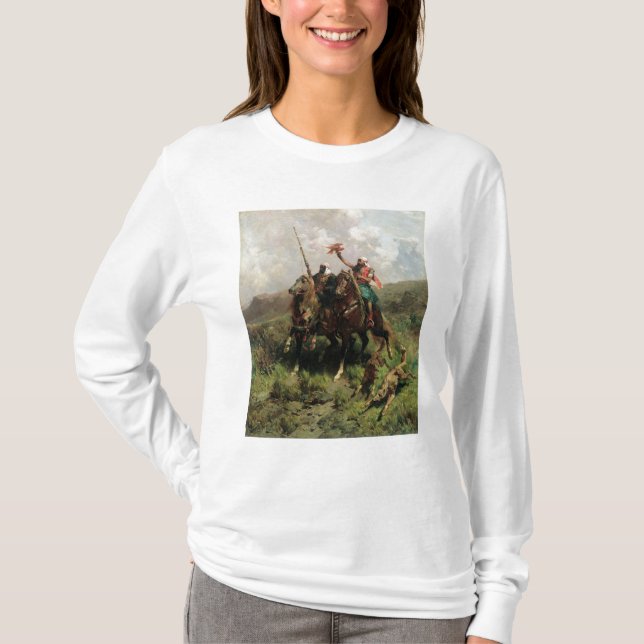 Arabs with a Falcon T-Shirt (Front)