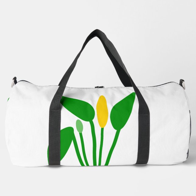 Araceae Print Cut Sew Bag (Front)