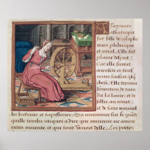 Arachne, from 'Vie des Femmes Celebres' Poster