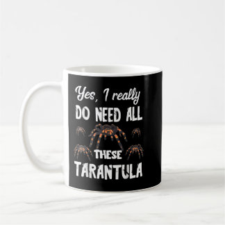 Arachnid Funny Tarantula Spider Lover Arachnology  Coffee Mug