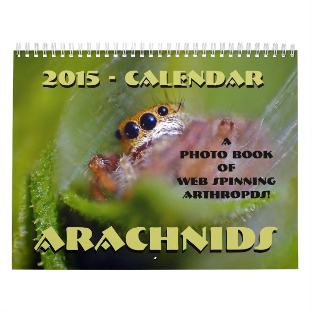 Arachnids Calendar (Cover)