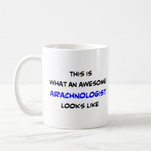 arachnologist, awesome coffee mug