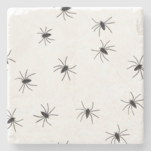 Arachnophobia (Spiders) (Creepy Crawly Insects) Stone Coaster