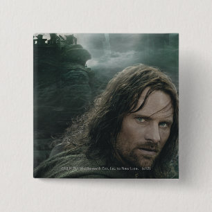 Aragorn and Ringwraiths 2 Inch Square Button