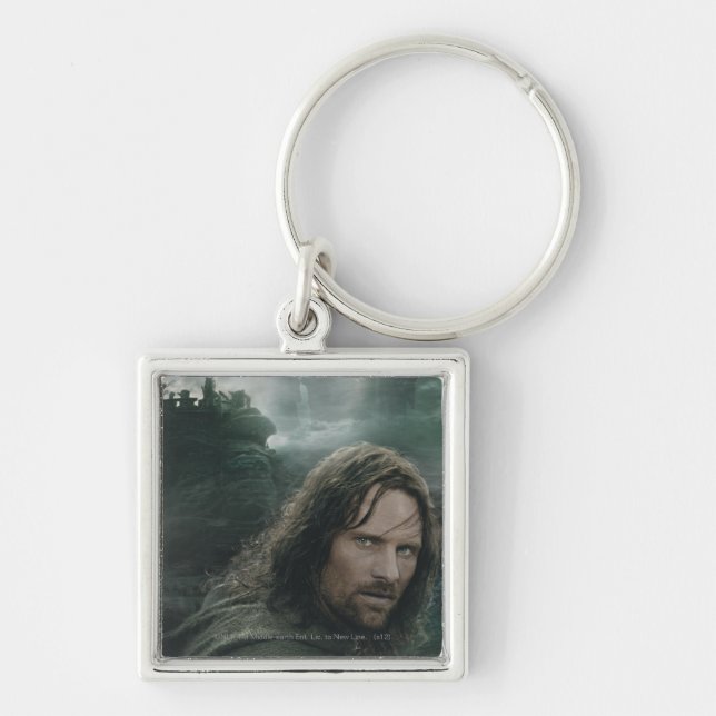 Aragorn and Ringwraiths Keychain (Front)