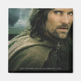 Aragorn Close Up Magnet
