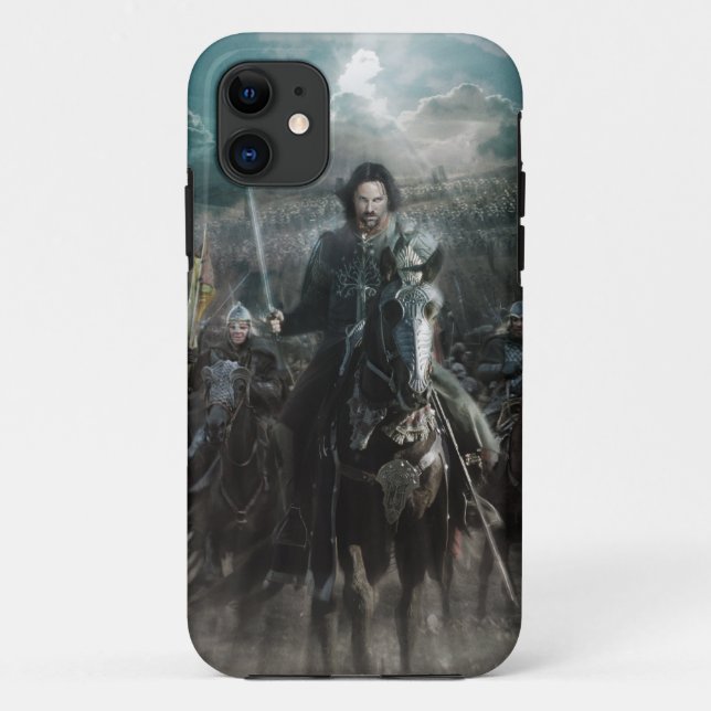 Aragorn Leading on Horse Case-Mate iPhone Case (Back)