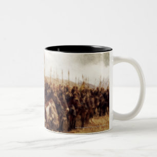 Aragorn Plus Line of Horses Two-Tone Coffee Mug