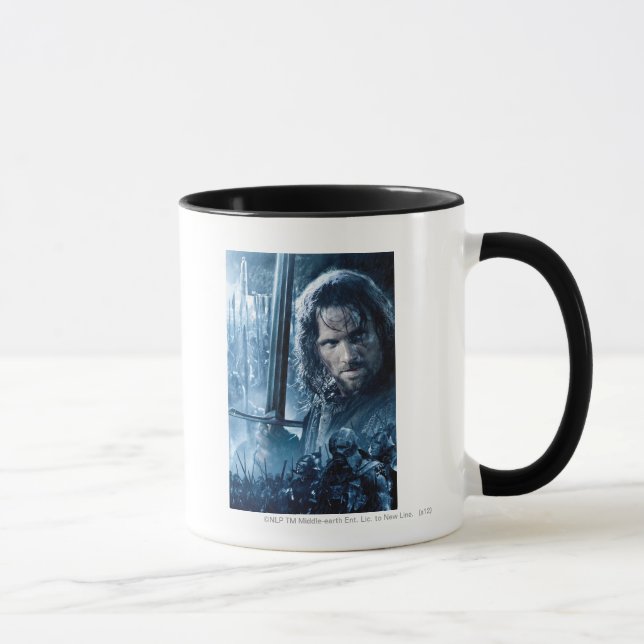 Aragorn Versus Orcs Mug (Right)