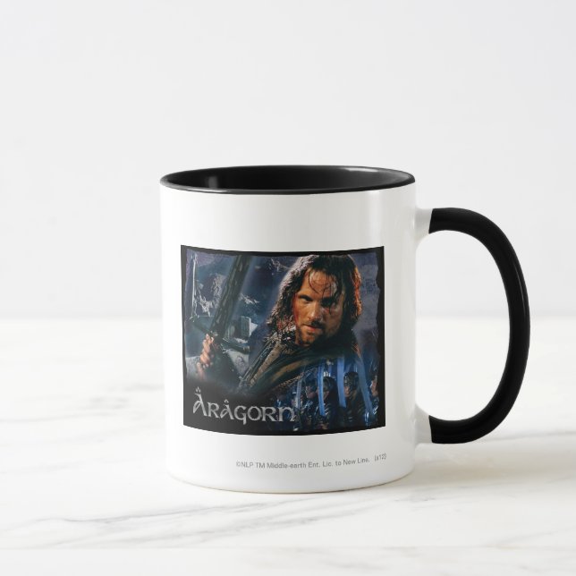 Aragorn With Army Mug (Right)