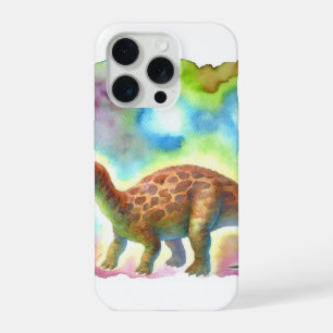 Aragosaurus 131024AREF151 - Watercolor iPhone 15 Pro Case