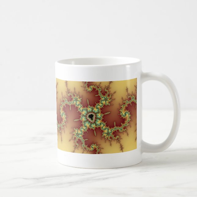 Araignée asiatique - Mug fractale (Droite)