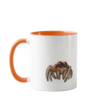 Araignée éffrayante "Boo !" Halloween mug
